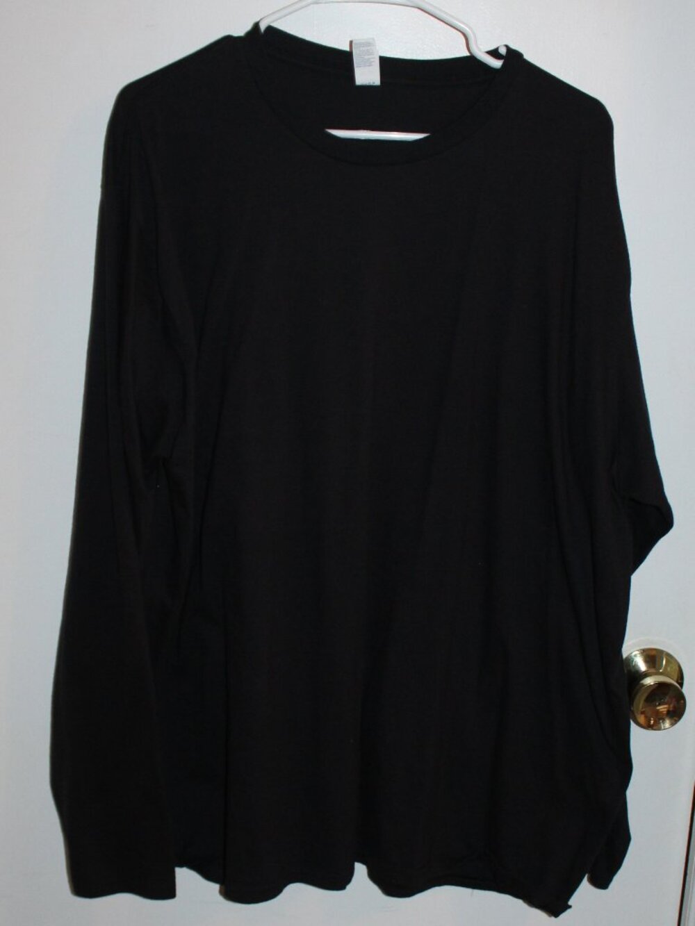Port and Comfort Men's Black Long Sleeve Shirt (3XL)